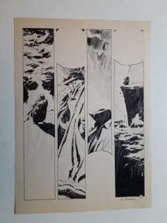 Enrique Breccia - Tavola Originale "Tormenta" - Firmata - Loose page | Catawiki