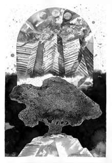 Enrique Breccia - original artwork "H.P. Lovecraft - El Arbol de la Colina" - Firmata e datata - Loose page - (2016) | Catawiki