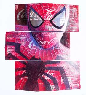 ComicCAN - ORIGINAL Artwork By Chris Duncan - SPIDERMAN on 3 COKE cans - ART - (2020/2020) | Catawiki