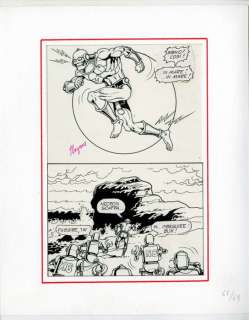 Magnus 61/69 - Necron - tavola origin. splash page + cofan. 7x vol. - Softcover - First edition - (1981) | Catawiki