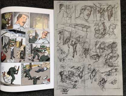 De Kronieken van Amoras 5 - Originele schetspagina (p.37) - De Killerbacterie - (2019) | Catawiki