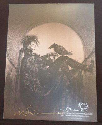 1999 DC Comics Sandman: Dream Hunters SIGNED/RE-MARKED Print by Gaiman/Yoshitaka | eBay US (Buy It Now)