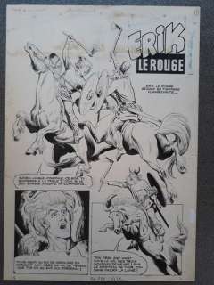 Coelho, Eduardo Teixeira - Planche originale - Erik le Rouge | Catawiki