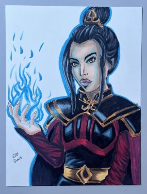 Azula Illustration by EBUDraws | Raremarq (Buy It Now)