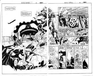 Carlo Barberi Juan Vlasco | Batman: Orphans Issue 1 Page 2-3 | Comic Art Source