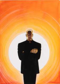 Leclercq | Bob Morane, illustration Ã  la gouache pour la cou… | Banque Dessinée