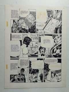 Fernandez - Tav. Origin. "Larry Mannino: Distretto 56" - Loose page | Catawiki