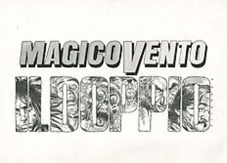Eugenio Sicomoro - Magico Vento - Illustrazione originale per manifesto "Expocartoon" - Loose page - (2000) | Catawiki