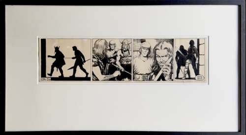 Hans Kresse, beautiful original drawing from “the white raven” | Comic Art Masters