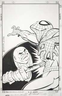 Alex Saviuk / Rob Stull - Adventures of Spider-Man #8 COVER 1996