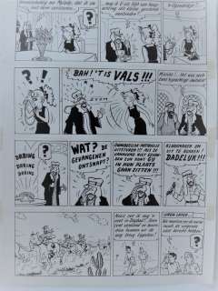 Piet Pienter en Bert Bibber 12 - Originele pagina - Storm over Akhabakhadar - Loose page - (1959) | Catawiki