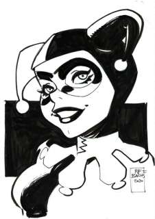 Harley Quinn Evolution - Original Drawing - Ramon F. Bachs - Original Art | Catawiki