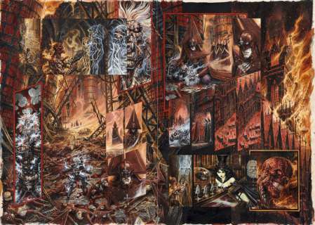 Olivier Ledroit | Requiem Chevalier Vampire- Tome 7 | Artcurial