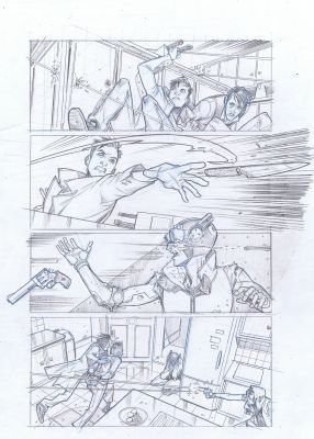 Chris Wildgoose | Batman: Nightwalker page 136 | Geoff M Art Sales