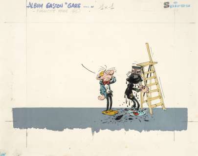 André Franquin | Gare aux gaffes | Artcurial