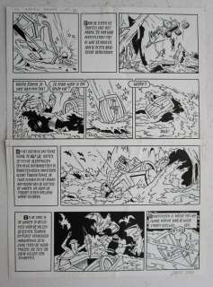 Suske en Wiske - Originele pagina (p.20) - De koning drinkt - (1973) | Catawiki