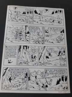 Suske en Wiske - Originele pagina (p.22) - De koning drinkt - (1973) | Catawiki