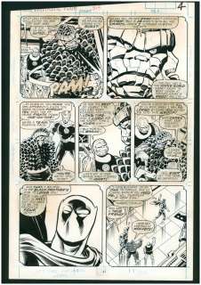 Buscema, Sal; Sinnott, Joe | Fantastic Four #313 page 4 Original Comic Art by Sal Buscema. | Parigi Books