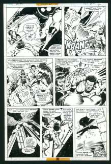 Buscema, John; Sinnott, Joe | Item #38693 Nova #2 page 30 Original Comic Art by John Buscema. John Buscema, Joe Sinnott | Parigi Books