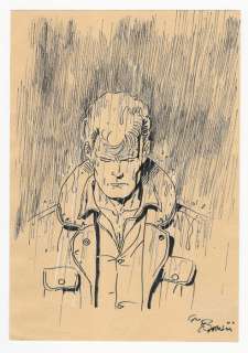 Martyn Mistére - Giovanni Romanini - illustrazione originale "Sotto la Pioggia" - First edition - (2015) | Catawiki