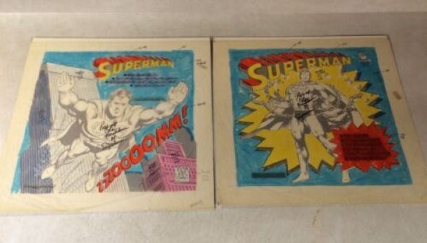 Superman record COVER prod ART and COLOR GUIDES Peter Pan 1981 Spanish #805 | eBay US (Buy It Now)