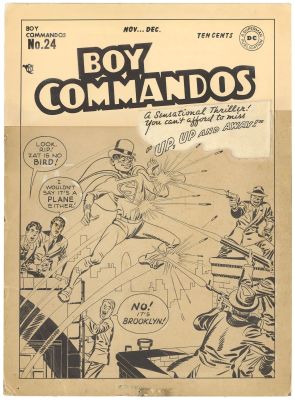 Jack Kirby | Boy Commandos #24 Cover | Nostalgic Investments