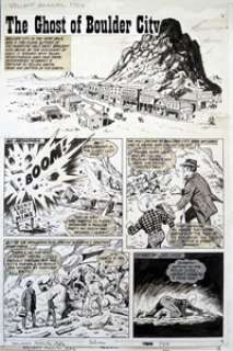 Eric Bradbury Art - The Ghost of Boulder City 4 pages