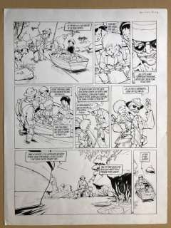 Berlion, Olivier - Planche originale - Le Cadet des Soupetard T5 - Le Moucheur - (1997) | Catawiki