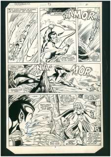 Perlin, Don; Sinnott, Joe | Item #39433 The Defenders #93 Page 2 Original Comic Art by Don Perlin. Don Perlin, Joe Sinnott | Parigi Books