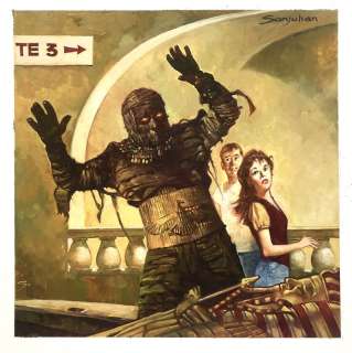 Terror - Sanjulian original Art Cover Terror Bastei - only | Catawiki