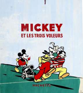 Walt Disney | Mickey, illustration Ã  la gouache et Ã  l’encre d… | Banque Dessinée