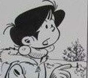 Kari Lente 21 - Originele pagina (p.6) + hardcover album - Dodo Marengo - First edition - (2008) | Catawiki