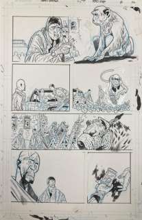 HELLBLAZER ISSUE 156 PAGE 13 ORIGINAL BY MARCELO FRUSIN