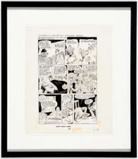 Stack, Frank | Frank Stack (as Foolbert Sturgeon) Feelgood Funnies #1 Complete 1-Page "Superman" Story Original Art with COA (Kit... | Heritage