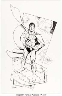 Jurgens, Dan | Dan Jurgens - Superman Illustration Original Art (2022).... | Heritage