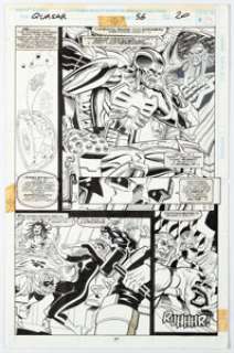 Heebink, John | John Heebink and Aaron McClellan Quasar #56 Story Page 20 Original Art (1994).... | Heritage