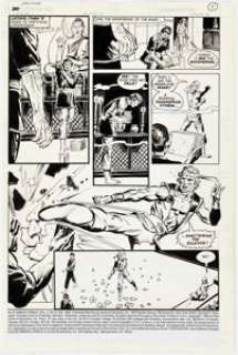 Tony DeZuñiga Blue Ribbon Comics #6 Complete 24-Page Story and Unpublished Rich Buckler Page Original Art (Archie, 1984). (Total: 25 Original Art) | Heritage