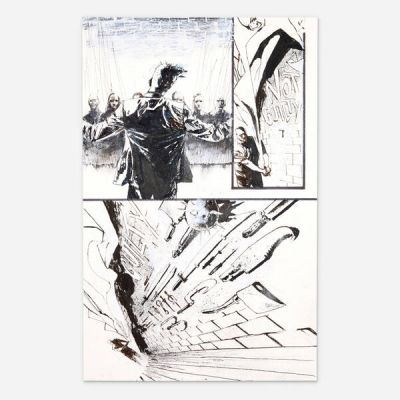 Jason Shawn Alexander | Legends of the Dark Knight #57 Story Pages 19 and 20 Original Art (DC Comics, 2013) | Landry Pop Auctions