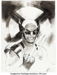 Lee Weeks - Wolverine Illustration Original Art (2024). | Heritage