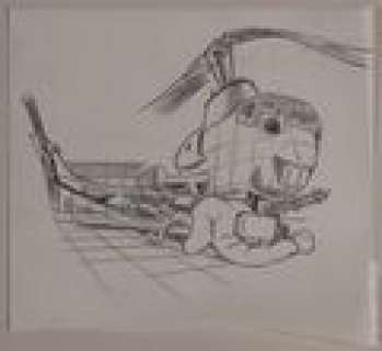 Cartoon Helicopter by Will Eisner | mycomicshop.com