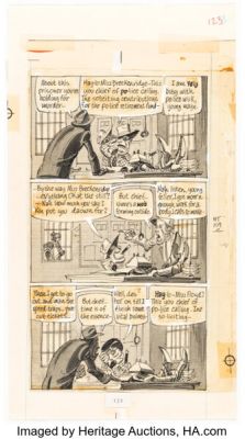 Harvey Kurtzman Harvey Kurtzman’s Jungle Book "Decadence Degenerated" Story Page 22 Original Art (Ballantine Books, 1959). | Heritage