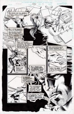 Mike Deodato | Thor #493 p.5 | Tavole Originali