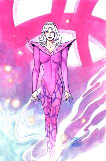 Chris Sprouse | Painted illo of Clea | D.O.A