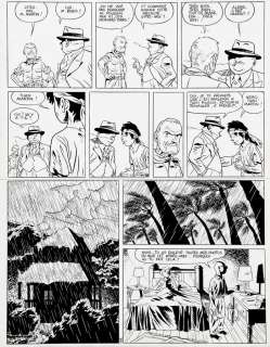 Le Gall | Théodore Poussin, planche n°18 Ã  l’encre de Chi… | Banque Dessinée