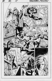 Dale Eaglesham Andrew Hennessy - alpha flight #3 p. 15 - aurora!