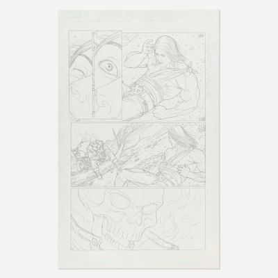 Mike Choi - Lot 212 - X-Force Vol. 3 #9 Story Page 20 Original Art (Marvel Comics, 2009)
