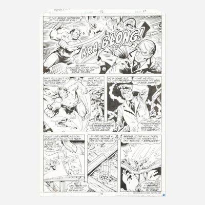 Sal Buscema And Bill Black | What If? #12 Story Page 11 Original Art (Marvel Comics, 1978) | Landry Pop Auctions