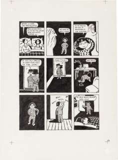 Marjane Satrapi | Persepolis (Original Book Art, page 14) | Sotheby’s