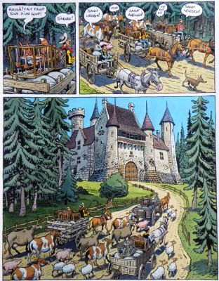 Nicolas Dumontheuil | L’Ogre Amoureux – Planche originale n° 7 | Zic et Bul