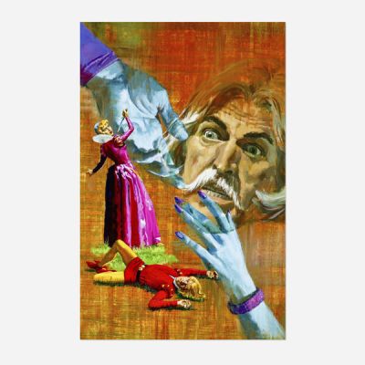 George Wilson | Lot 127 - Ripley’s Believe It or Not #69 Cover Original Art (Gold Key, 1977) | Landry Pop Auctions